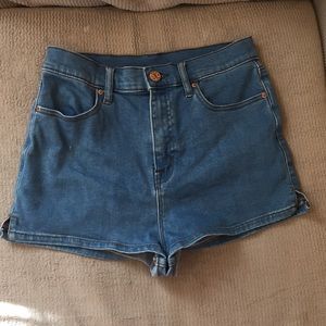 Jean shorts from urban outfitters